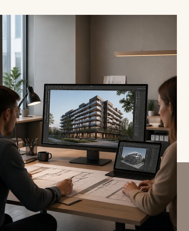 3D визуализация архитектуры и объектов строительства в Россоши
