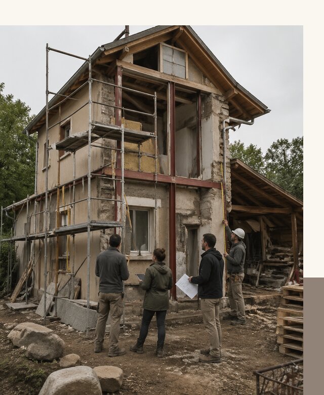 Реконструкция загородного дома под ключ в Россоши от бюро