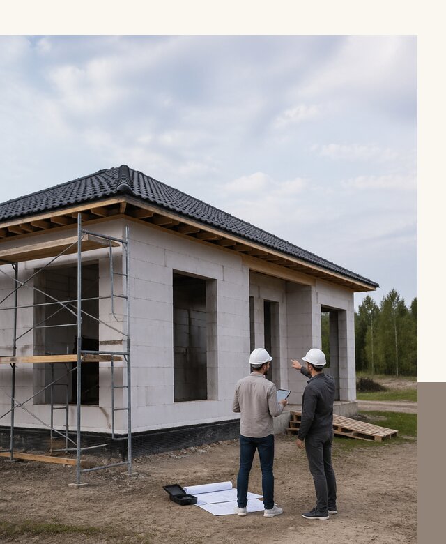 Проектирование одноэтажных домов из газобетона в Россоши